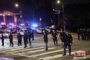 六安约200名海军陆战队士兵进驻洛杉矶 开始执行警戒守卫任务